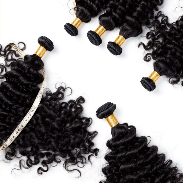 Kinky Curly Hair Weave 1B- 16 Inch