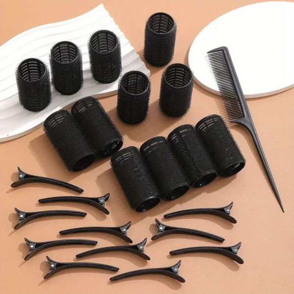 Luxury Nylon Grip Velcro Hair Rollers - 24 pcs set (Copy)